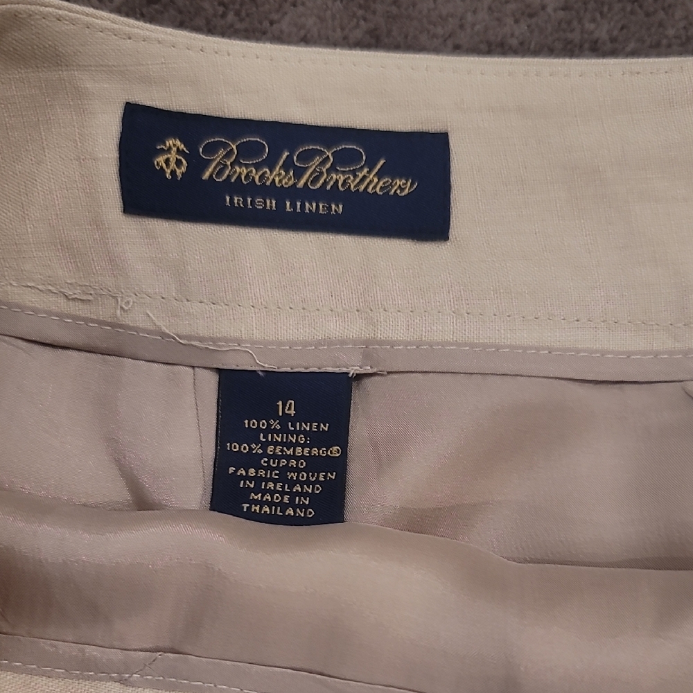Brooks Brothers Irish Linen Pants